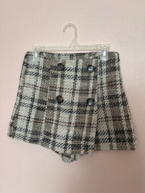 Hazel & Olive Boutique - Get Me Going Skort (plaid)